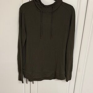Dark Green Lightweight Hoodie